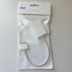 Apple MC552ZM/A iPad Dock Connector to VGA Adapter